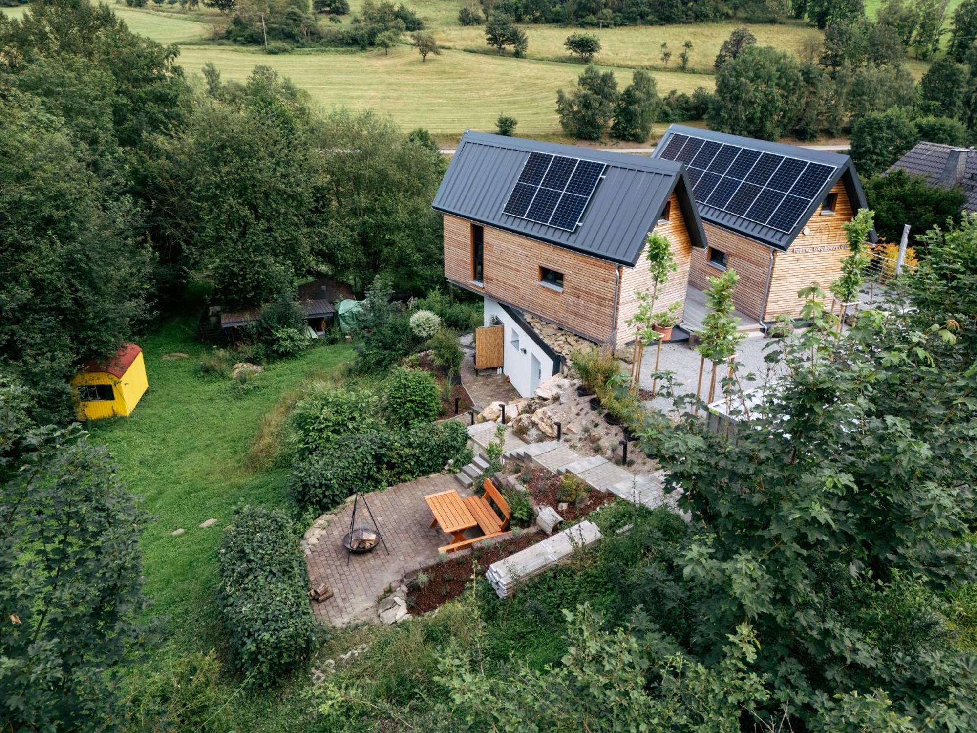 Вилла Taunus Tinyhouse Weilrod Экстерьер фото